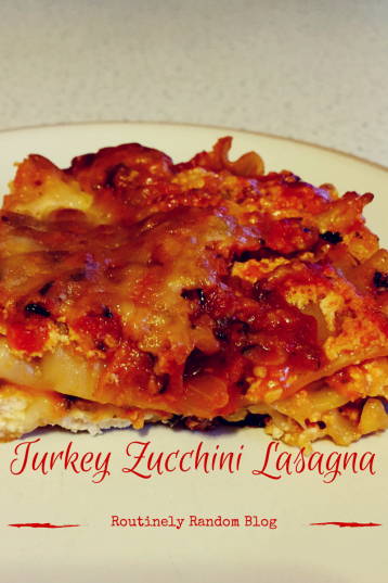 Turkey Zucchini Lasagna